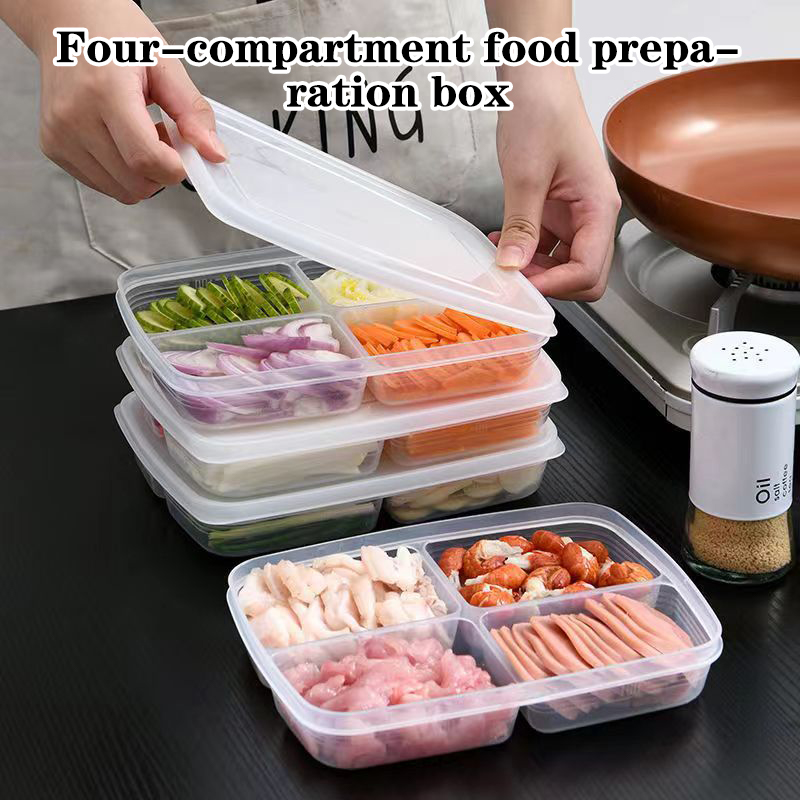 Food Storage Cupboard - صندوق تخزين بلاستيكي جديد بـ 4