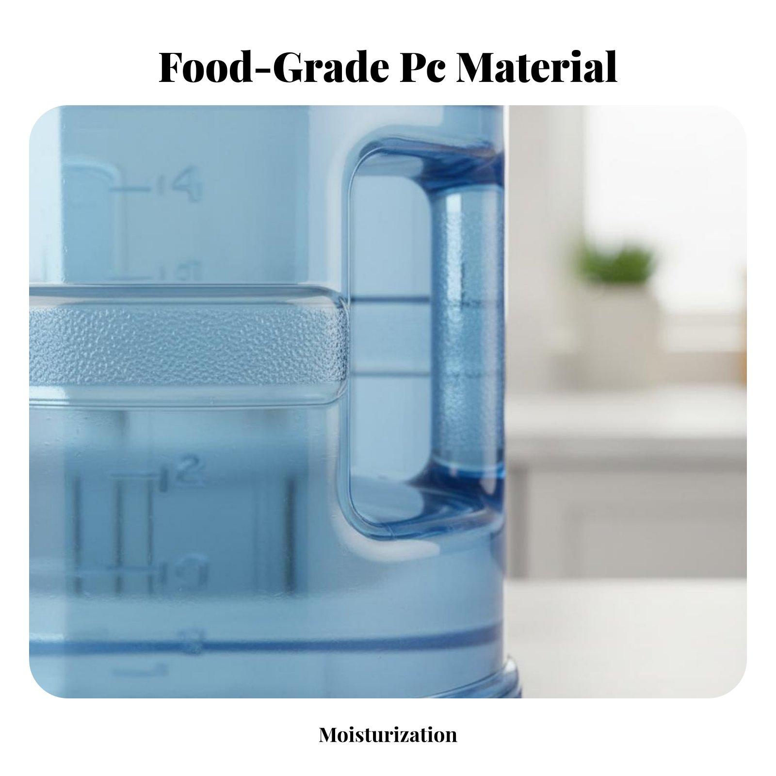 Food Storage Emergency Preparedness - وعاء صناعي لتخزين المياه، مانع للتسرب،
