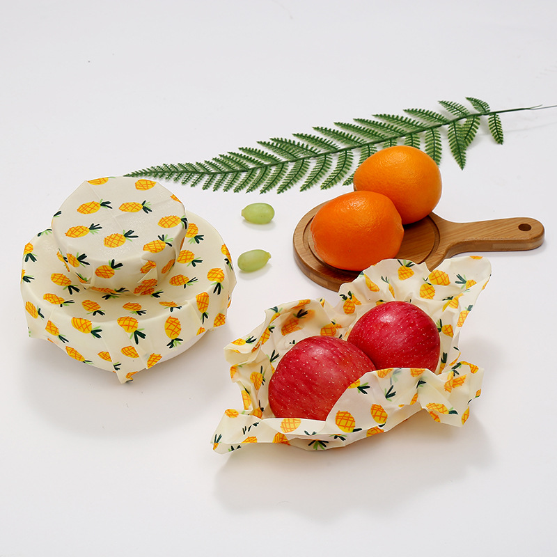 Beeswax Food Wrap - 3/7 قطعة شمع العسل الغذاء يلتف