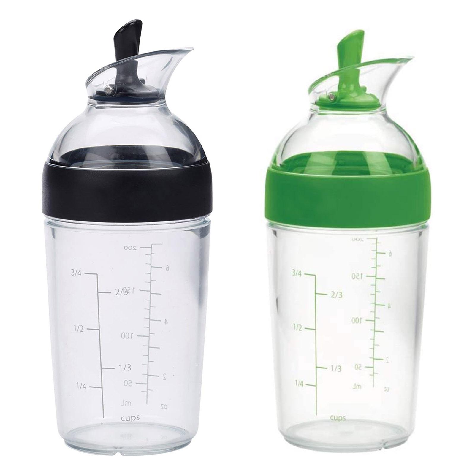 Salad Dressing Bottle - زجاجة بلاستيكية يدوية الصنع لخلط وتوزيع