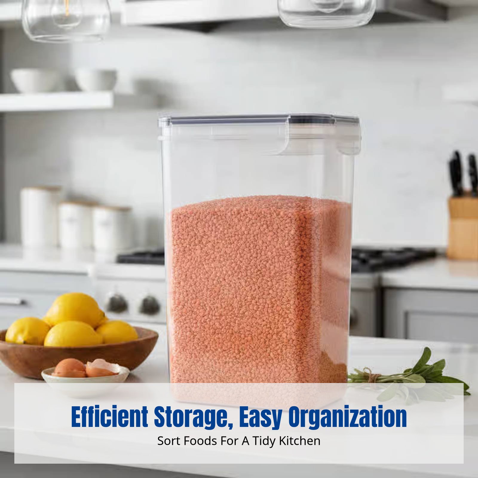 مجموعة حاويات تخزين طعام محكمة - مراجعة Food Storage Stackable Containers وسعره