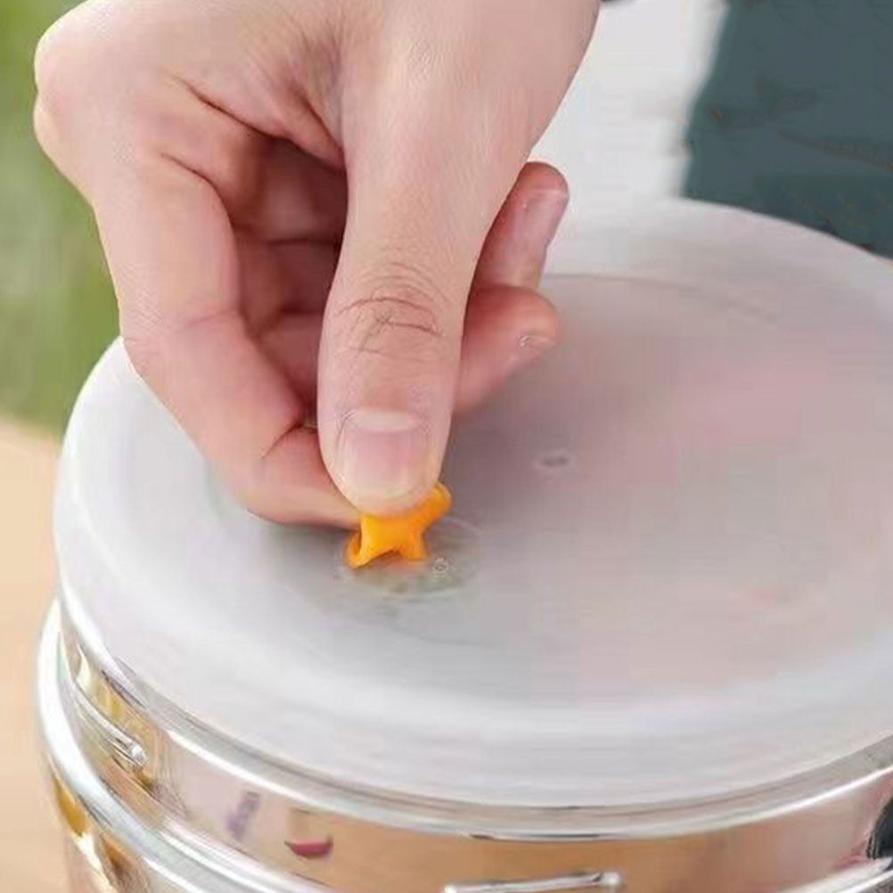 5 قطع من سدادات السيليكون ذات  - مراجعة Food Storage Silicone وسعره