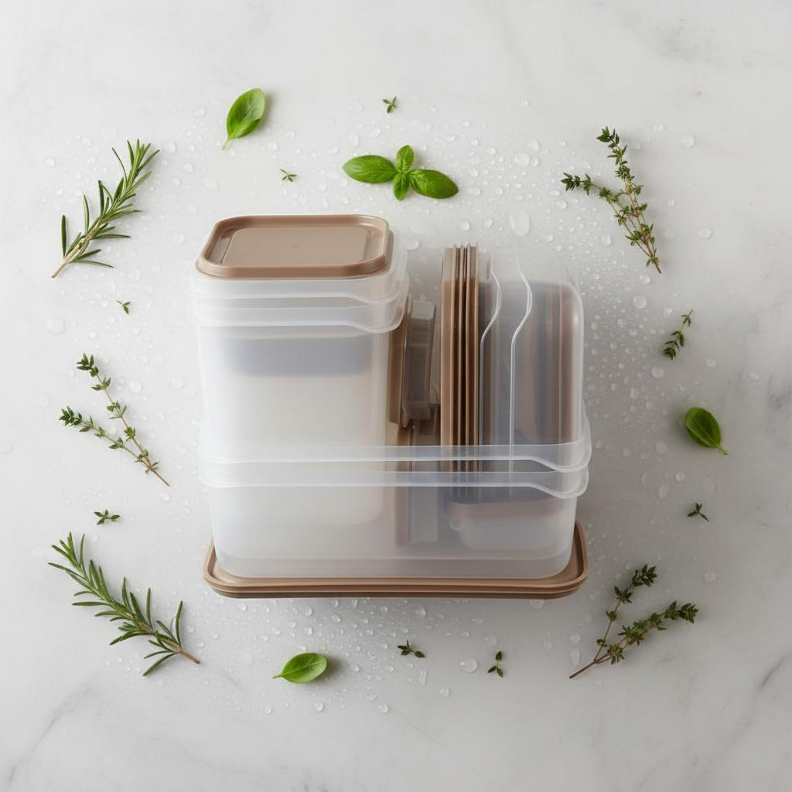 مجموعة من 17 قطعة لتخزين الطعا - مراجعة Food Storage Plastic Containers With Lids وسعره