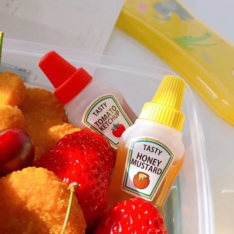 مجموعة من قطعتين: زجاجات صغيرة - مراجعة Salad Dressing Bottle وسعره