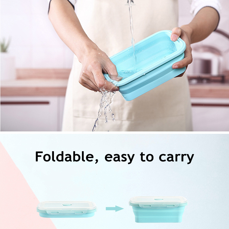 حاوية طعام قابلة للطي من السيل - مراجعة Food Storage Silicone وسعره