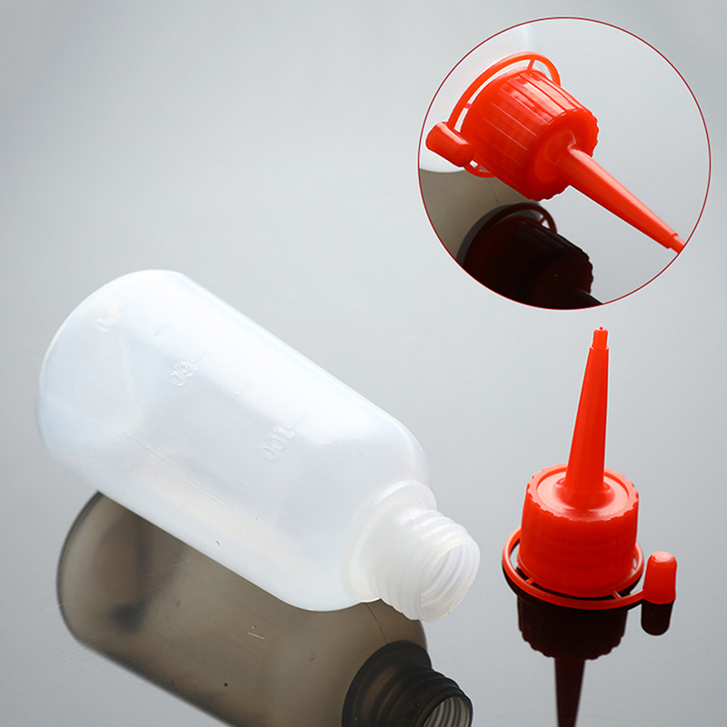 100 مللي البلاستيك واضح تلميح  - مراجعة Condiment Squeeze Bottle وسعره