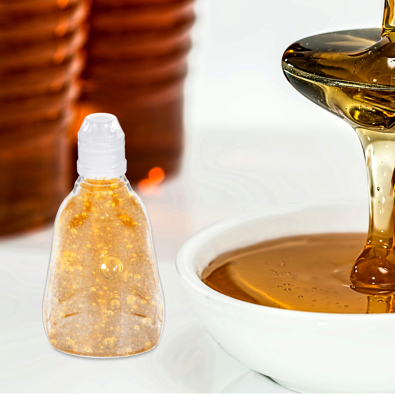 زجاجة عسل قابلة للعصر من البلا - مراجعة Condiment Squeeze Bottle وسعره