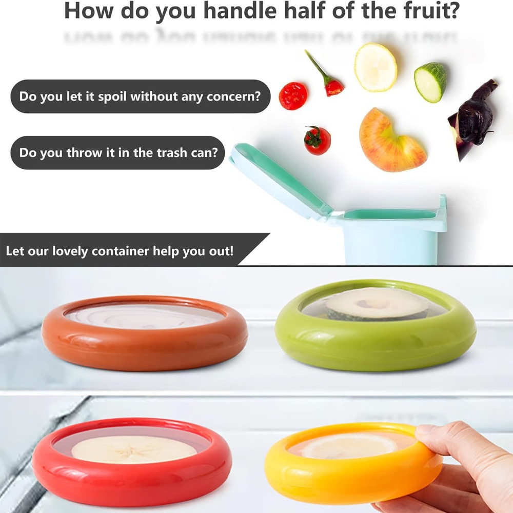 مجموعة حاويات تخزين الفواكه وا - مراجعة Food Storage Silicone وسعره