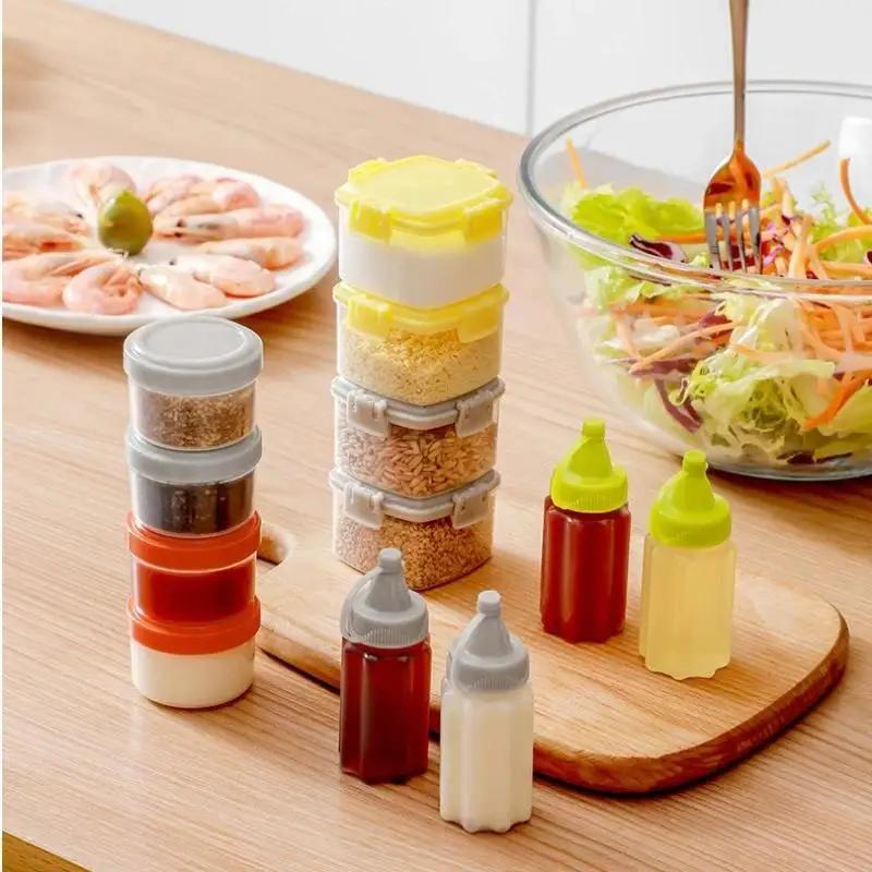 زجاجة ضغط صغيرة محمولة للصلصة، - مراجعة Condiment Squeeze Bottle وسعره