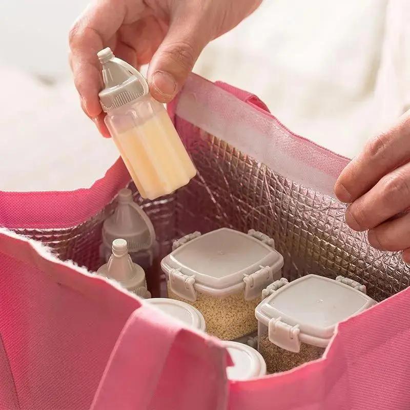 زجاجة ضغط صغيرة محمولة للصلصة، - مراجعة Condiment Squeeze Bottle وسعره