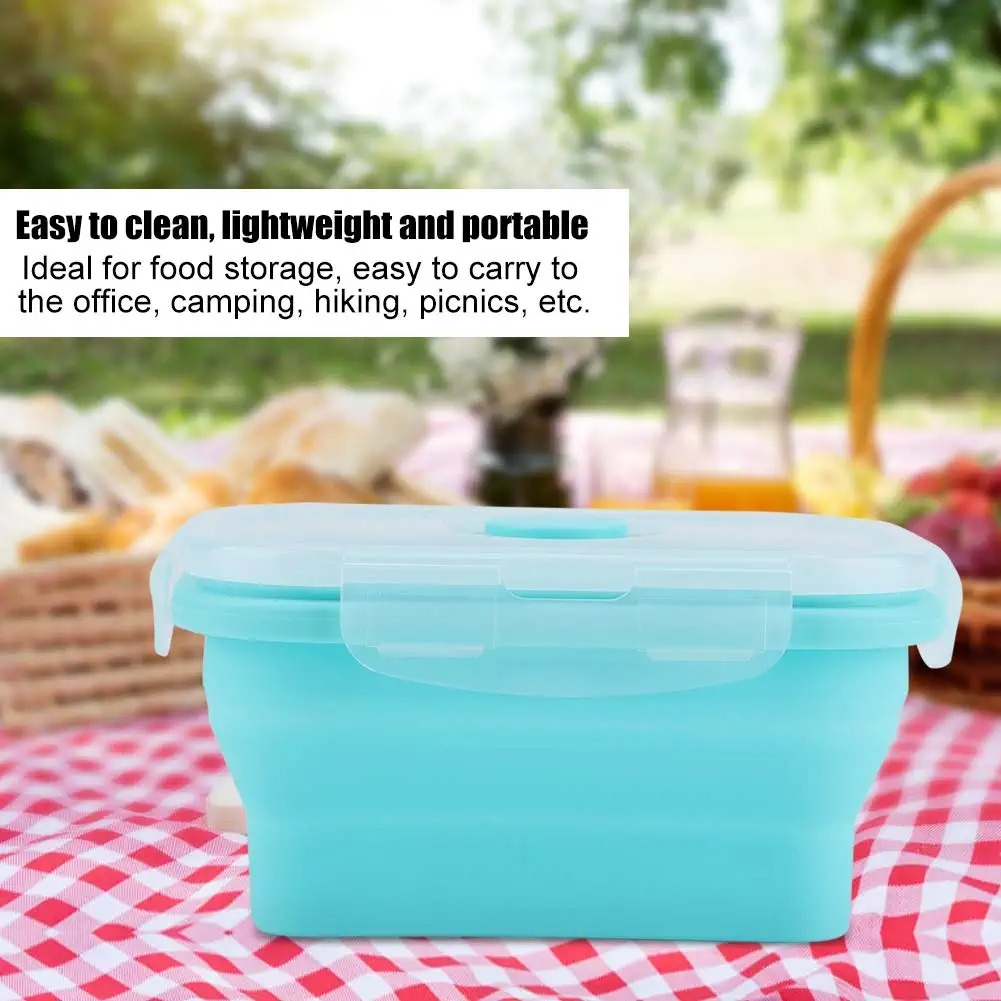 4 أحجام قابلة للطي سيليكون الغ - مراجعة Food Storage Silicone وسعره