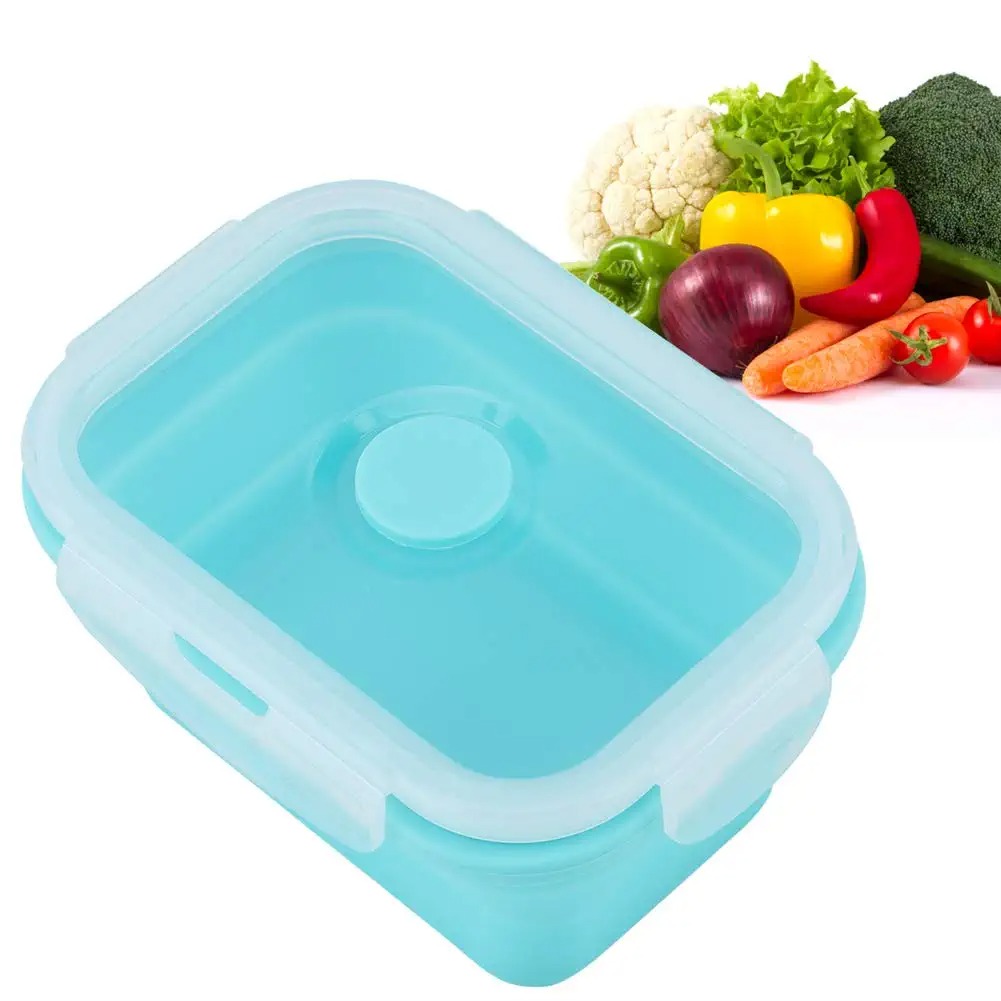 4 أحجام قابلة للطي سيليكون الغ - مراجعة Food Storage Silicone وسعره