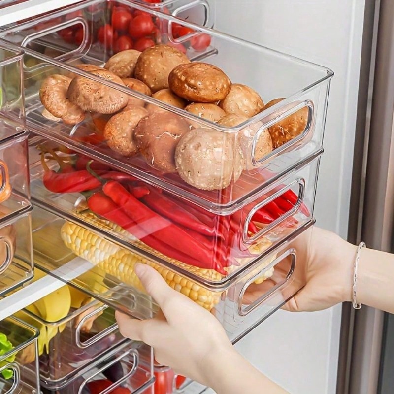 مجموعة تخزين الفواكه البلاستيك - مراجعة Food Storage In Cabinets وسعره