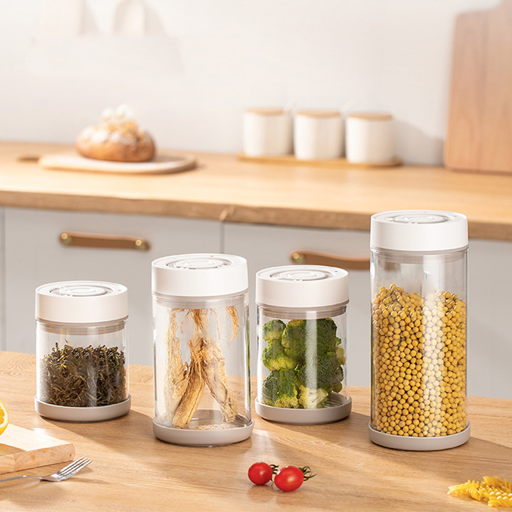 وعاء زجاجي مقاوم للرطوبة لحفظ  - مراجعة Food Storage Canister وسعره