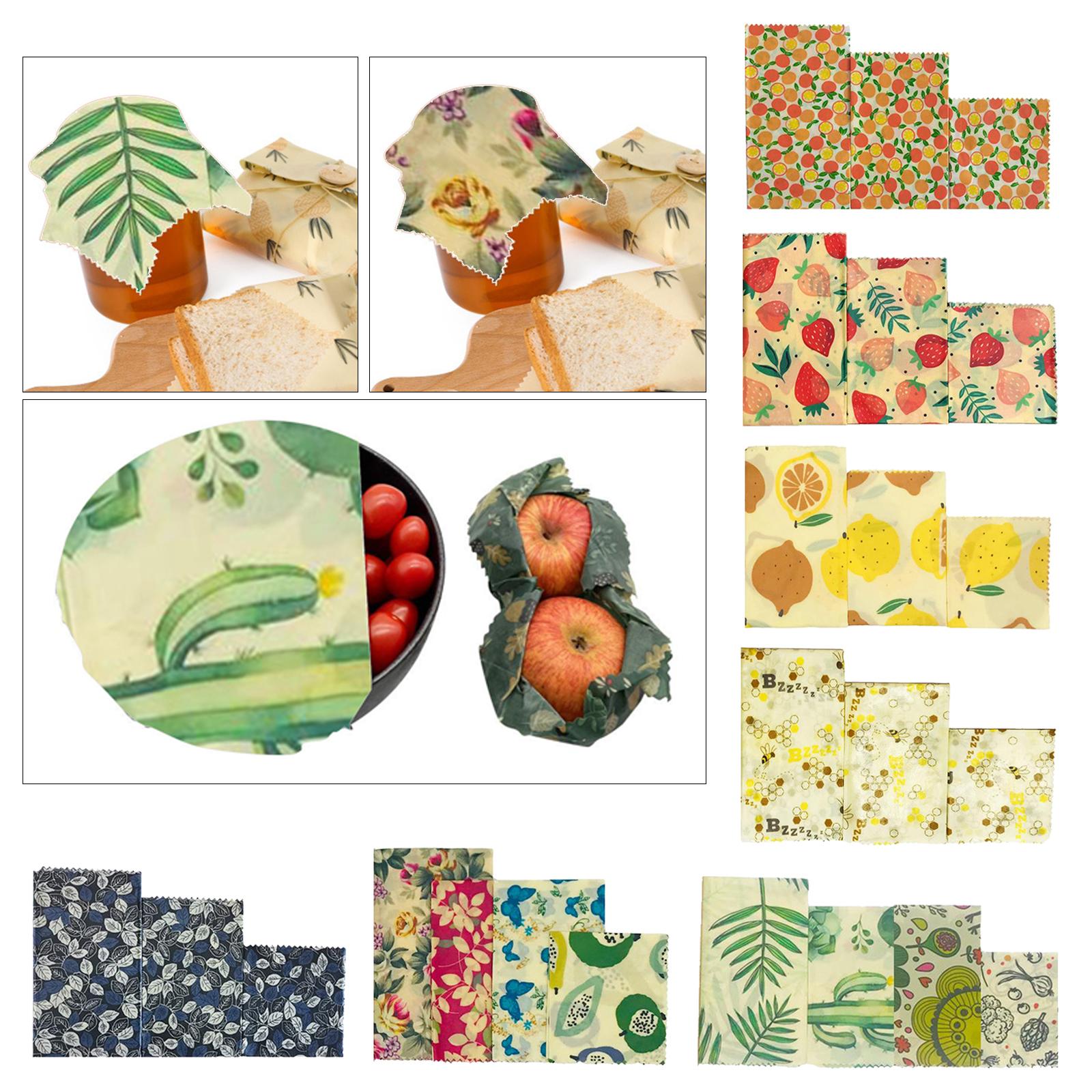 4 قطع من أغطية الطعام المصنوعة - مراجعة Beeswax Food Wrap وسعره
