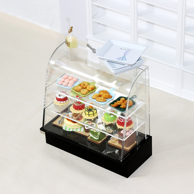 1/12 1/6 مقياس دمية مصغرة الغذ - مراجعة Food Storage In Cabinets وسعره