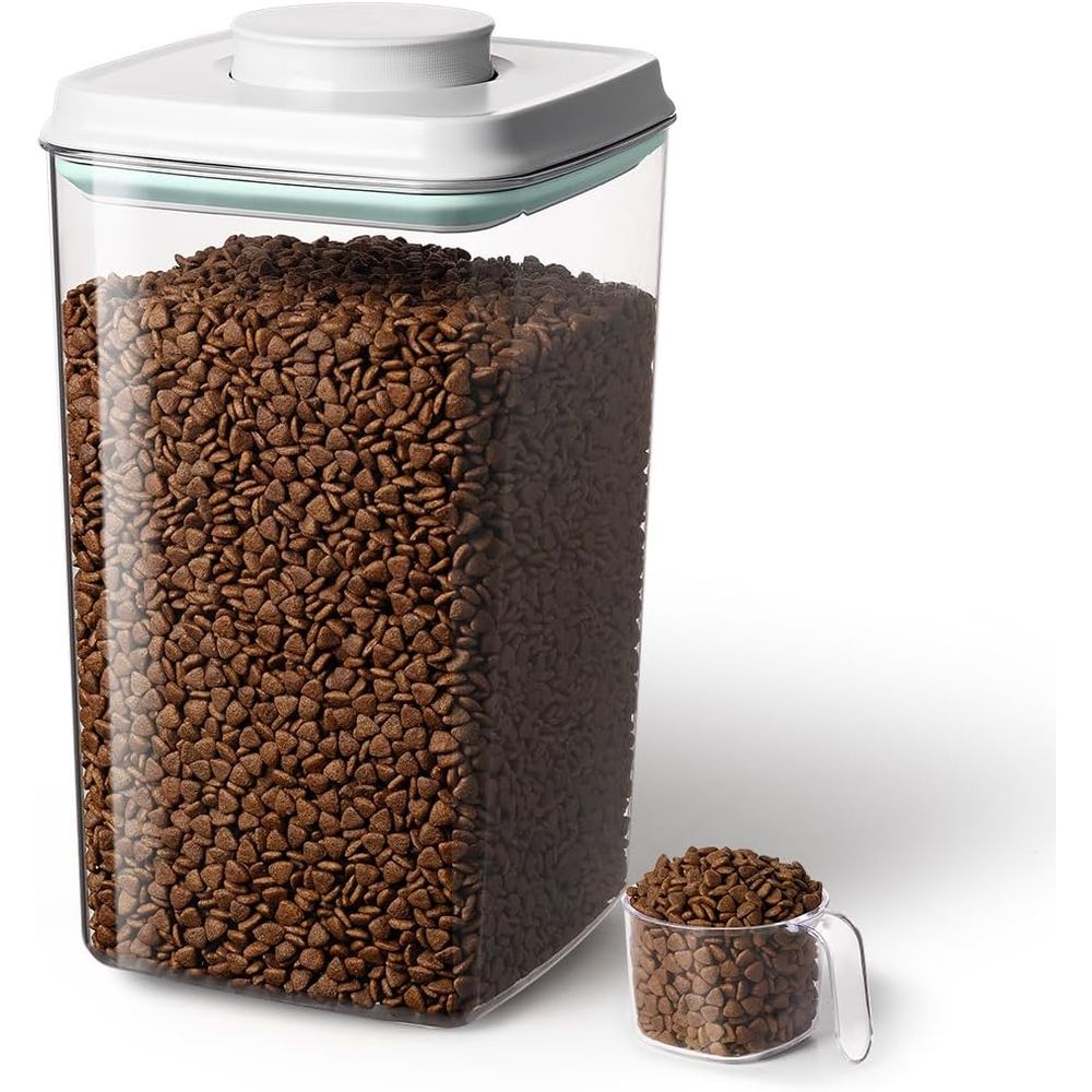 وعاء تخزين طعام الحيوانات الأل - مراجعة Food Storage Stackable Containers وسعره