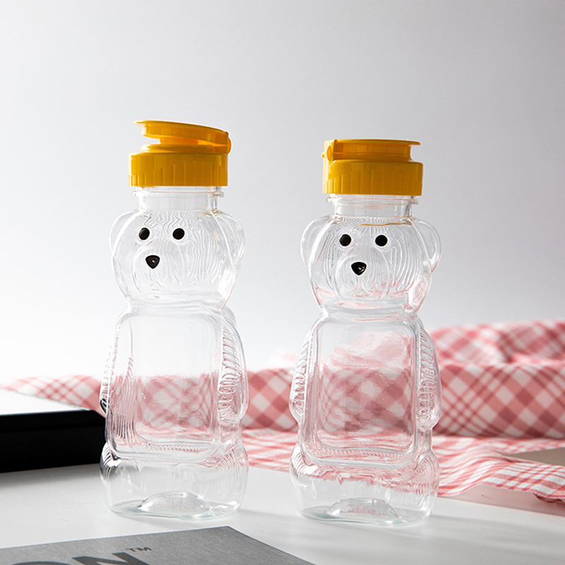 زجاجات ضغط بلاستيكية ، شكل دب  - مراجعة Condiment Squeeze Bottle وسعره