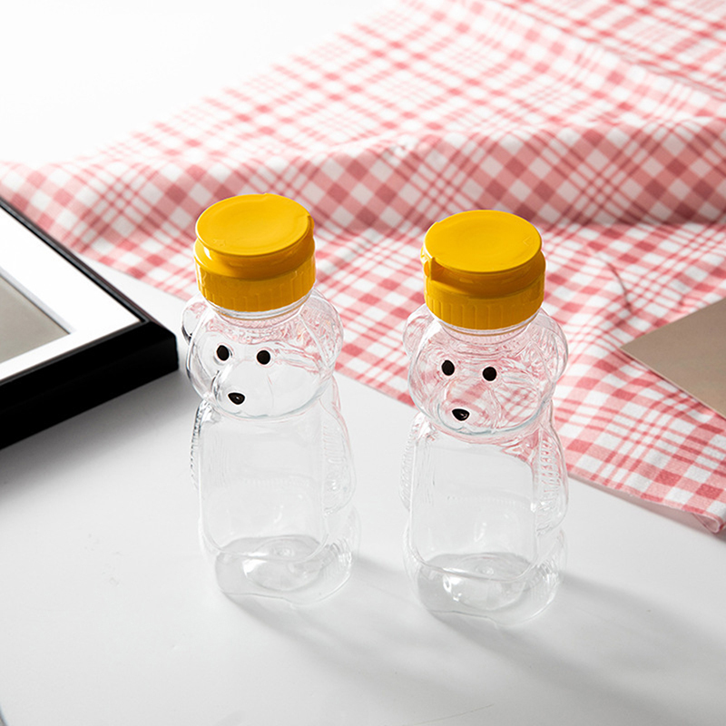 زجاجات ضغط بلاستيكية ، شكل دب  - مراجعة Condiment Squeeze Bottle وسعره