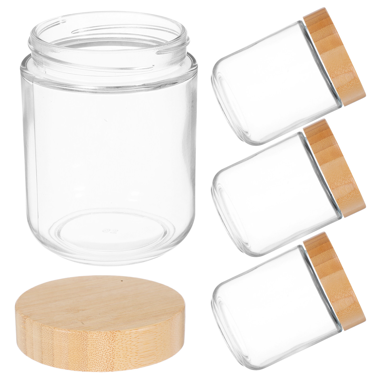 4 قطع من الأوعية الزجاجية الشف - مراجعة Food Storage Plastic Containers With Lids وسعره
