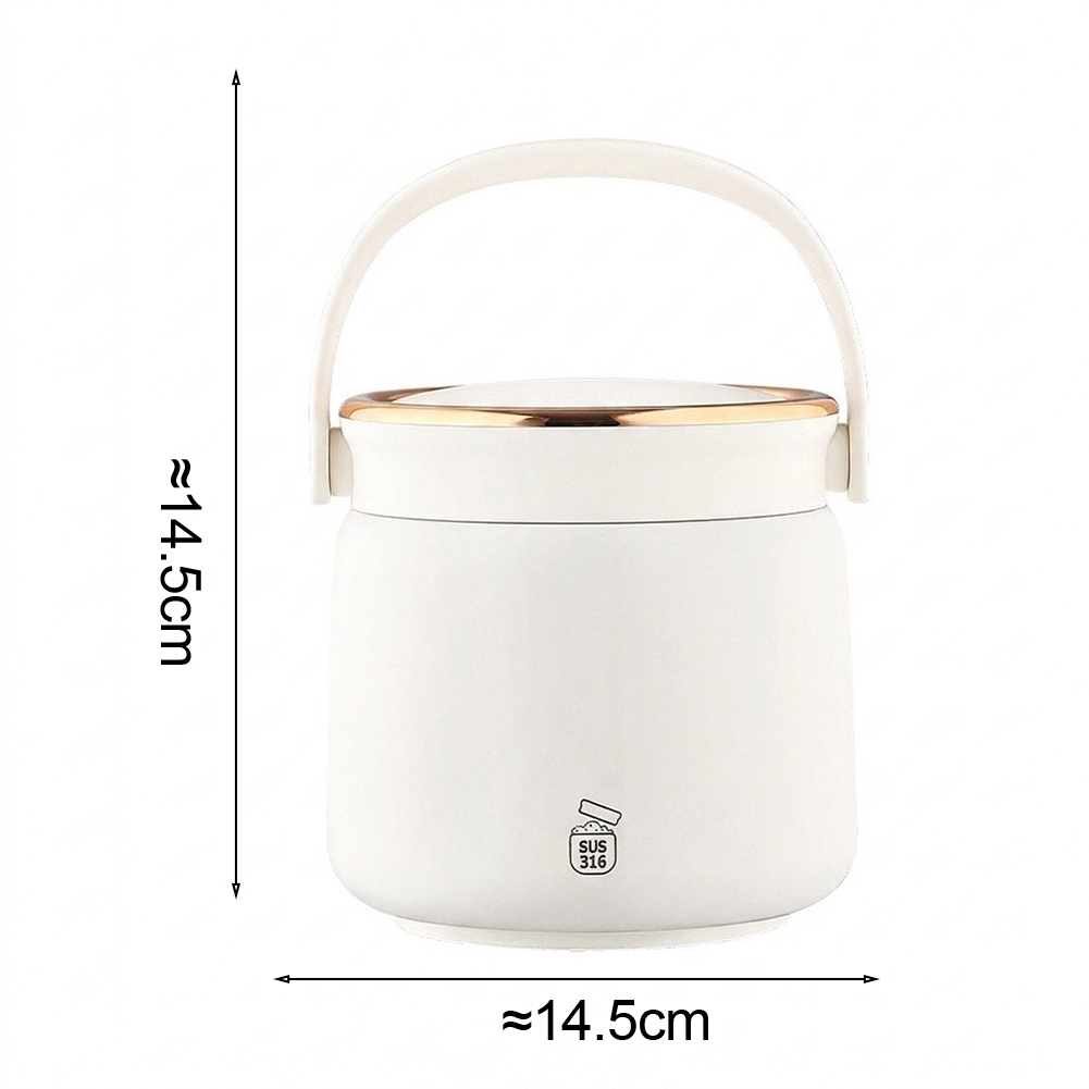 وعاء طعام معزول حراريًا بفتحة  - مراجعة Food Storage Keep Hot وسعره