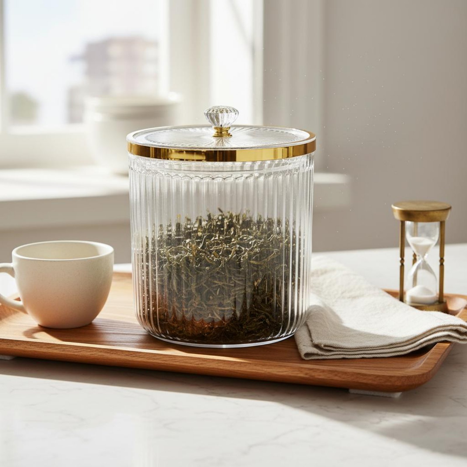 حاوية تخزين الطعام الجاف بتصمي - مراجعة Food Storage Jars Airtight وسعره