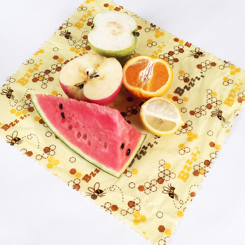 3/7 قطعة شمع العسل الغذاء يلتف - مراجعة Beeswax Food Wrap وسعره