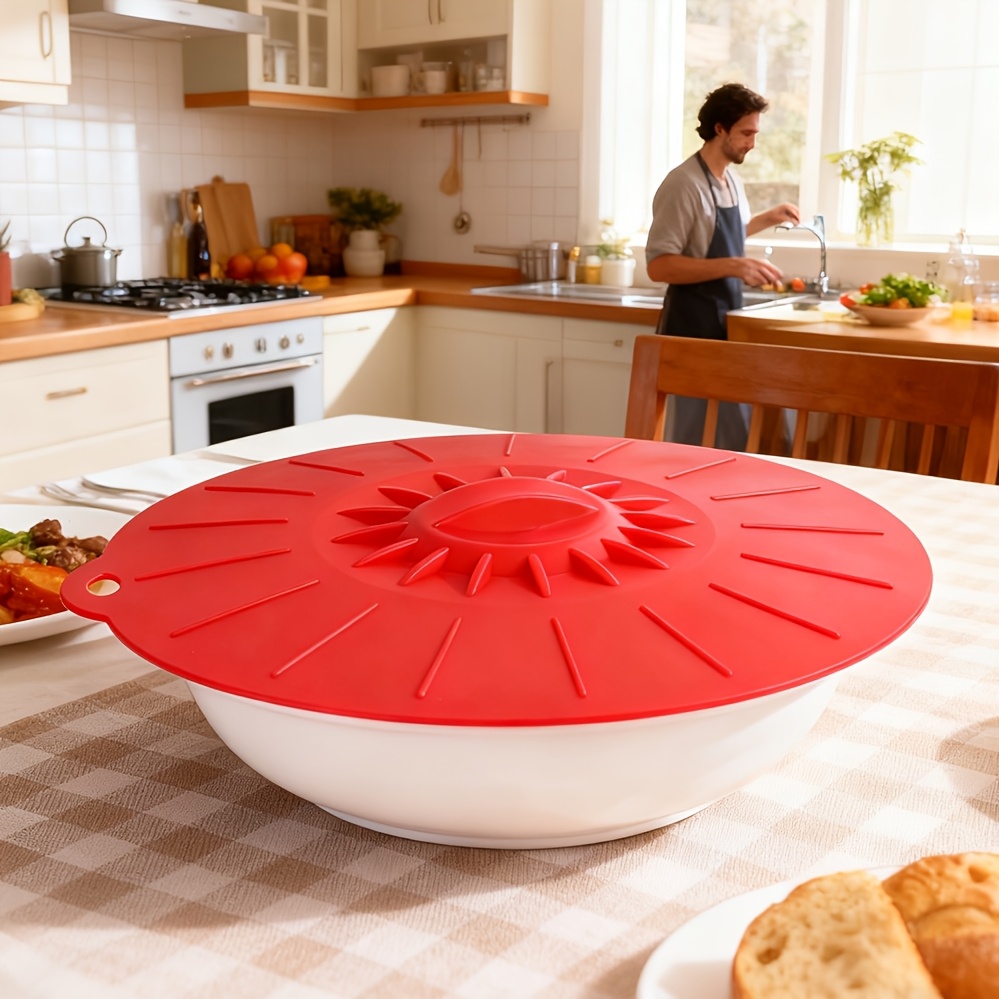 أغطية سيليكون من 5 قطع، أغطية  - مراجعة Food Storage Silicone وسعره