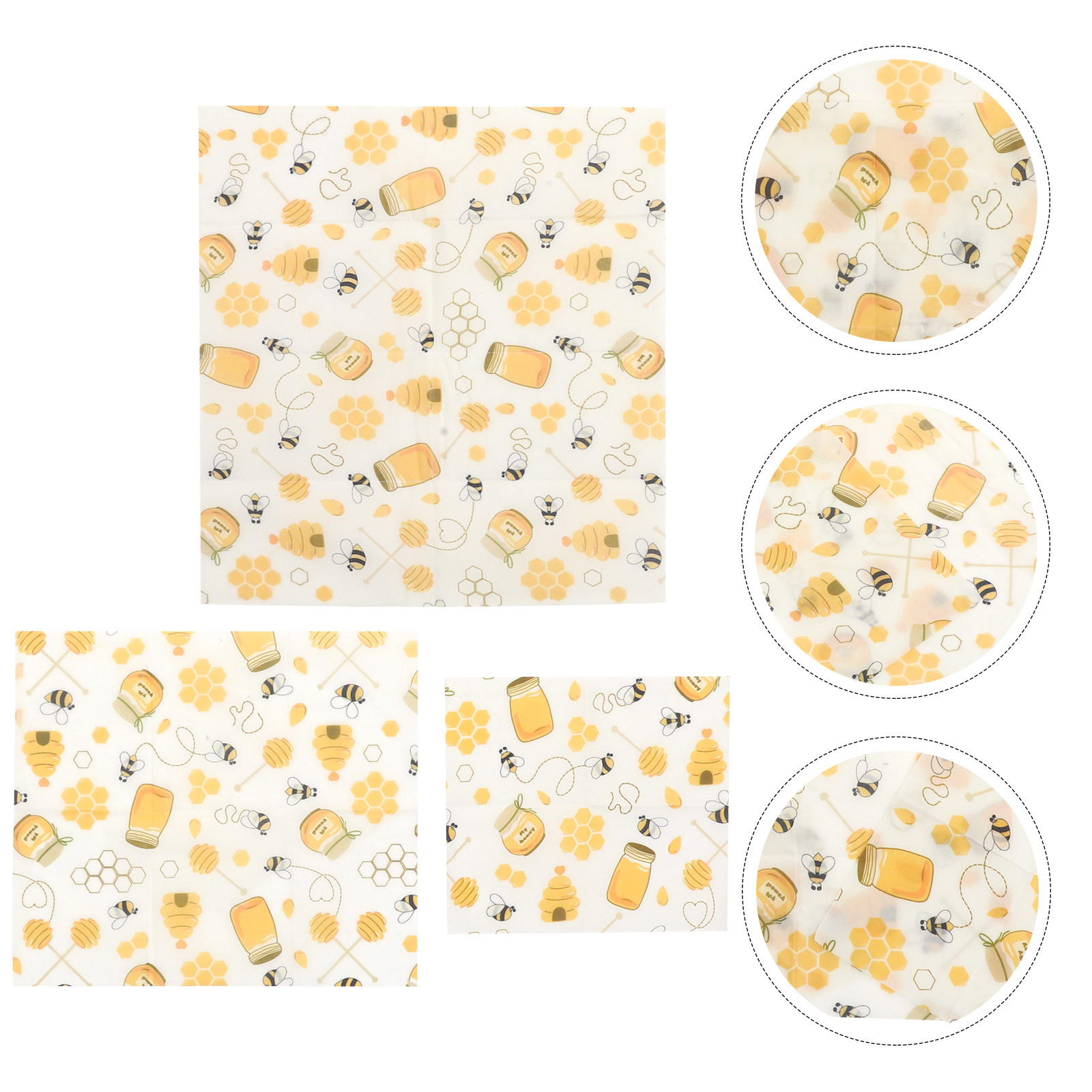 3 قطع من أغطية الطعام المصنوعة - مراجعة Beeswax Food Wrap وسعره