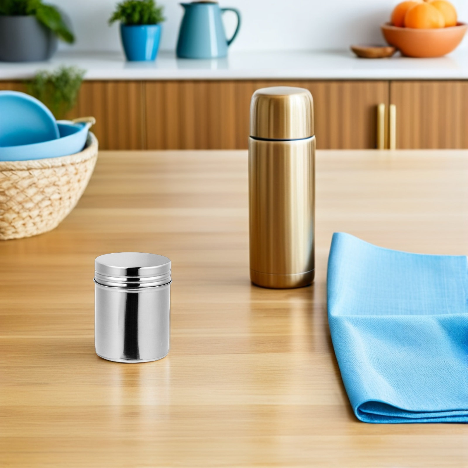 علبتان من الفولاذ المقاوم للصد - مراجعة Food Storage Canister وسعره