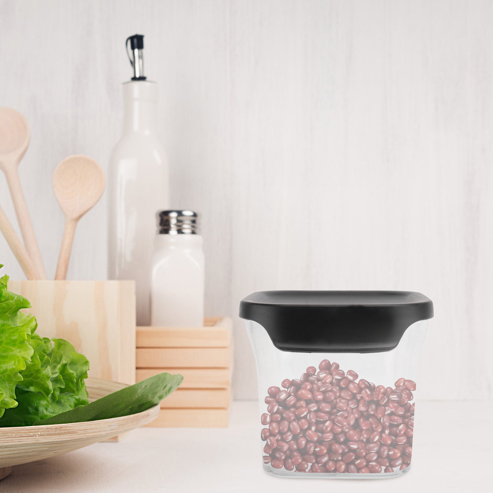 وعاء تخزين شفاف محكم الإغلاق ب - مراجعة Food Storage Jars Airtight وسعره