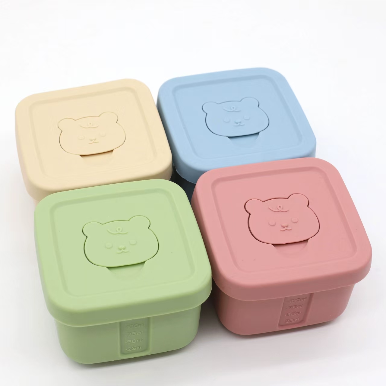 صندوق مكملات غذائية من السيليك - مراجعة Food Storage Silicone وسعره