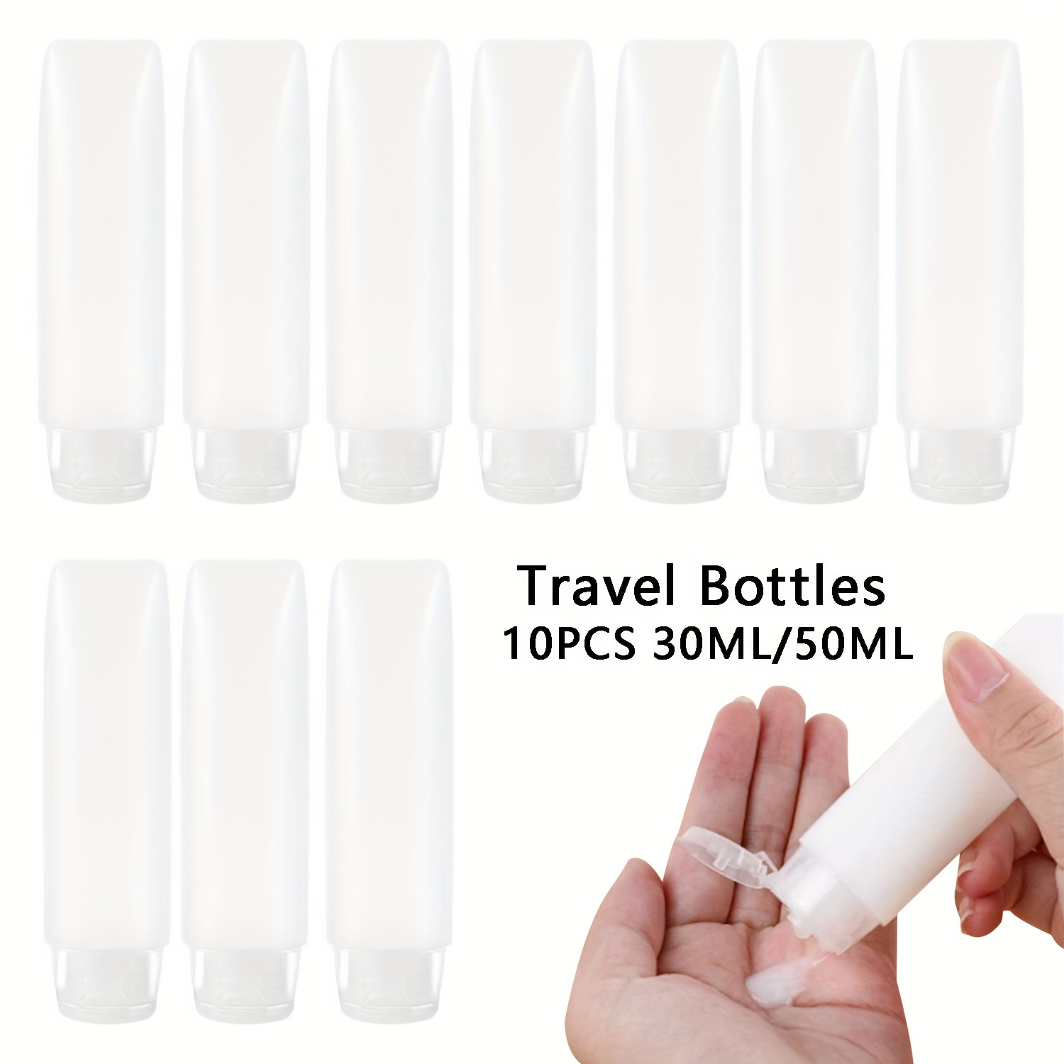 10 قطع من زجاجات بلاستيكية فار - مراجعة Condiment Squeeze Bottle وسعره